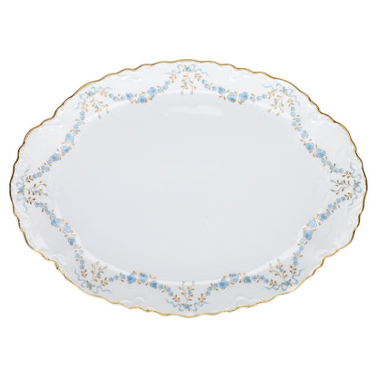 Fleischplatte klein Hutschenreuther Racine Fontaine Bleu