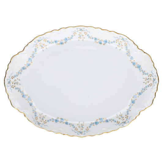 Fleischplatte klein Hutschenreuther Racine Fontaine Bleu