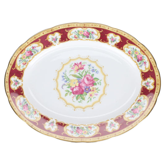 Fleischplatte mittelgroß  Royal Albert Lady Hamilton