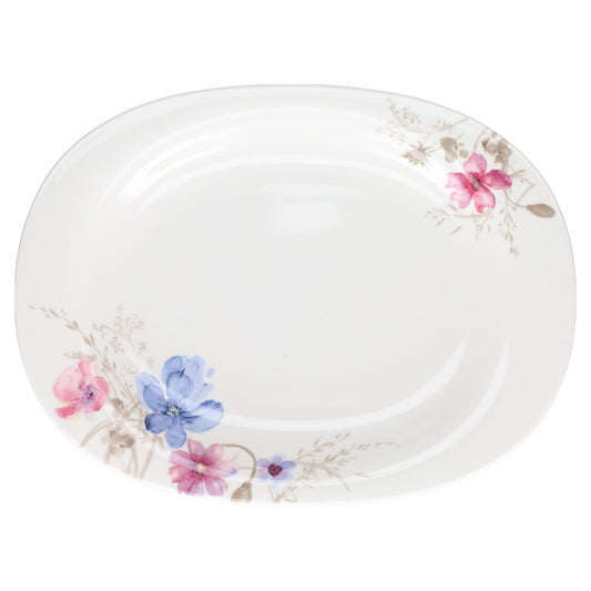 Fleischplatte mittelgroß  Villeroy & Boch Mariefleur Gris