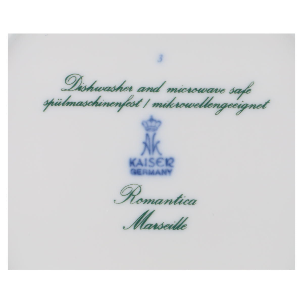 Fleischplatte mittelgroß Kaiser Romantica Marseille