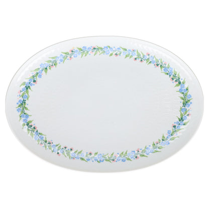 Fleischplatte mittelgroß Rosenthal Romanze Vergißmeinnicht