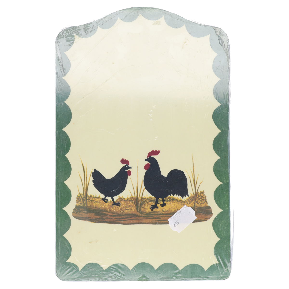 Frühstücksbrettchen aus Kunststoff - groß Zeller Keramik Hahn & Henne