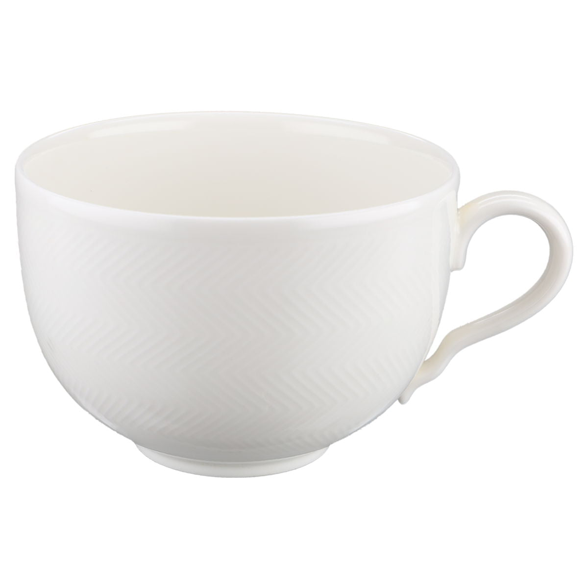 Frühstückstasse XL  Villeroy & Boch Look weiß