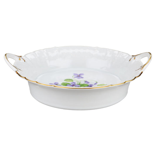 Gebäckschale mit Henkel Kaiser Romantica Viola