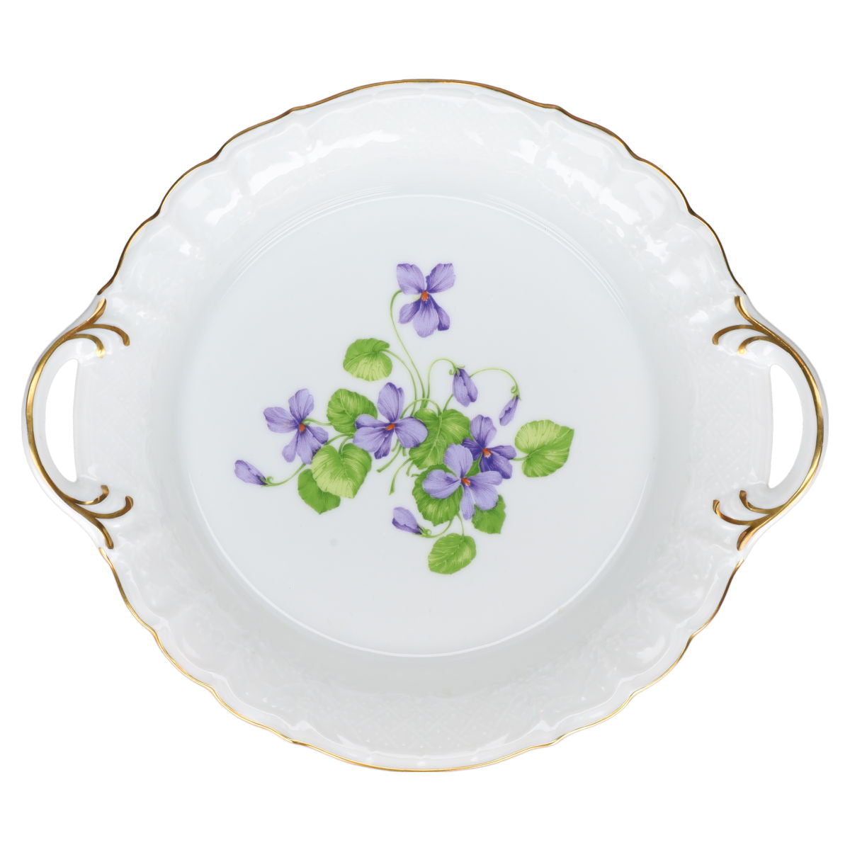 Gebäckschale mit Henkel Kaiser Romantica Viola