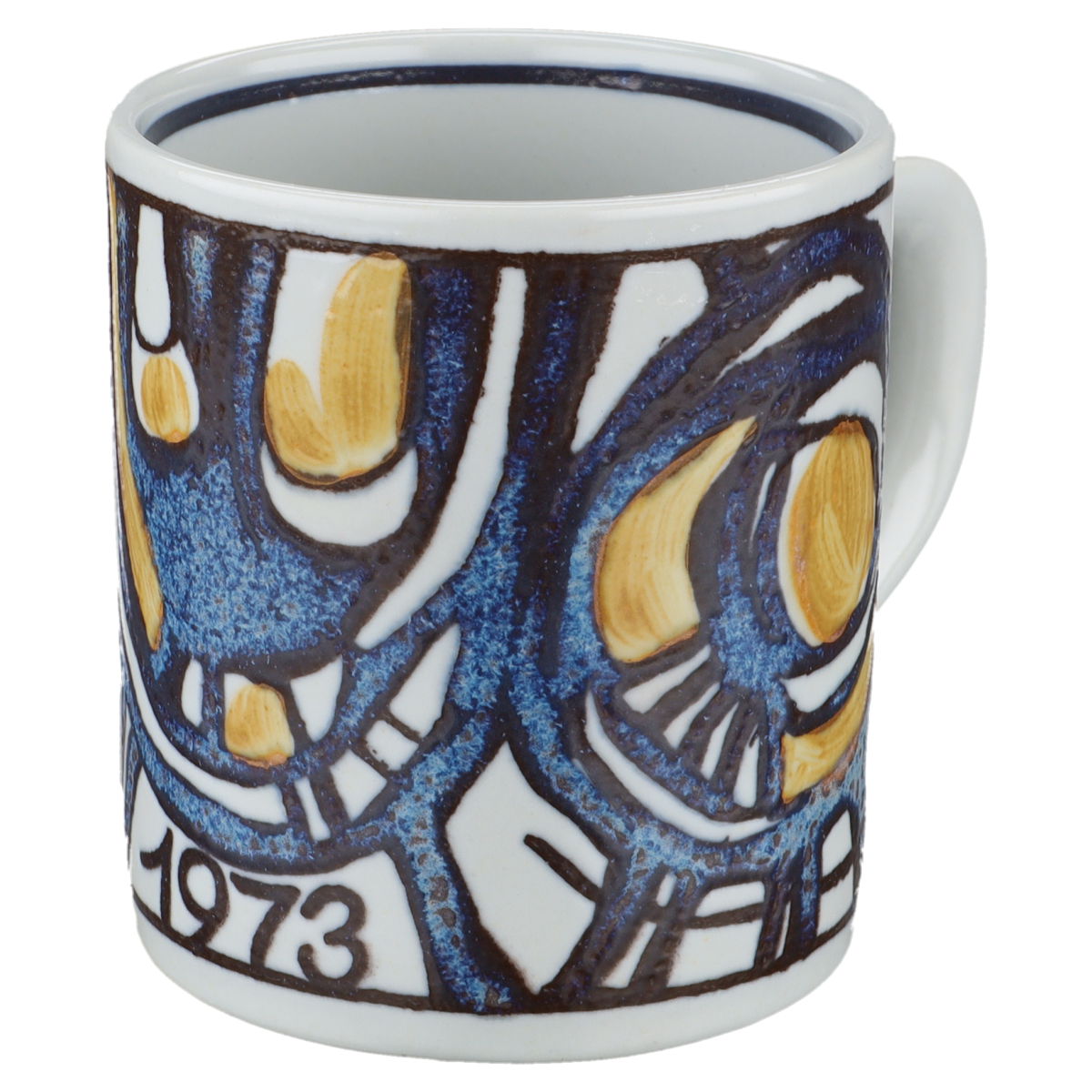 Kaffeebecher klein 1973 Royal Copenhagen Jahresbecher Arskruset