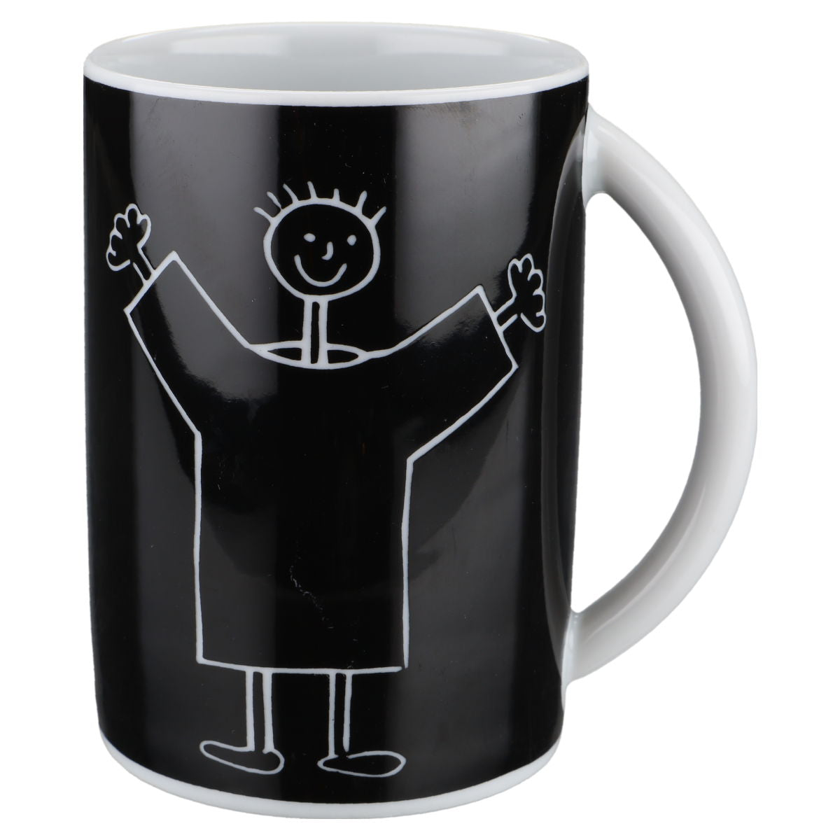 Kaffeebecher schwarz - Typ II Waechtersbach Skandal ART WERK