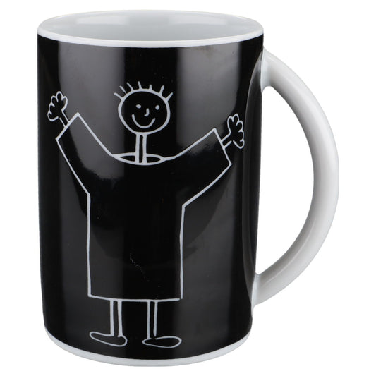 Kaffeebecher schwarz - Typ II Waechtersbach Skandal ART WERK