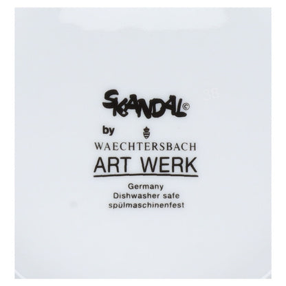 Kaffeebecher schwarz - Typ II Waechtersbach Skandal ART WERK