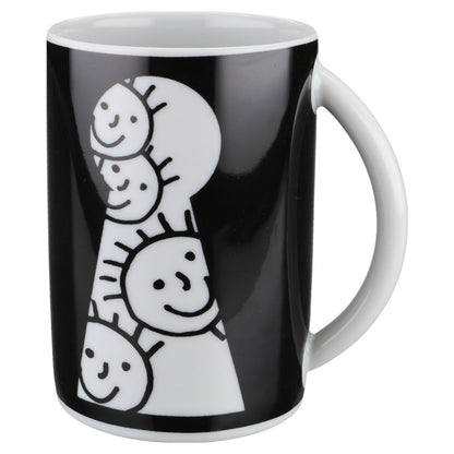 Kaffeebecher schwarz - Typ III Waechtersbach Skandal ART WERK