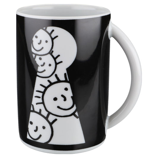 Kaffeebecher schwarz - Typ III Waechtersbach Skandal ART WERK