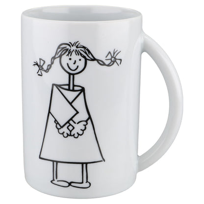 Kaffeebecher weiß - Typ I Waechtersbach Skandal ART WERK