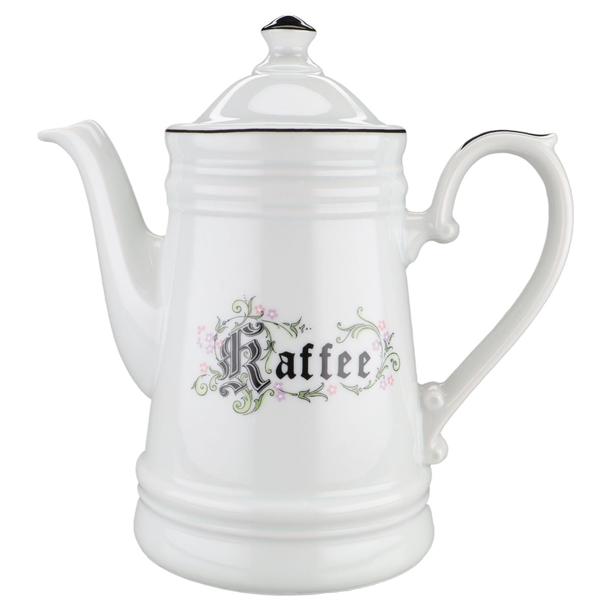 Kaffeekanne  Kronester Bavaria Anno Dazumal Guten Appetit schwarz