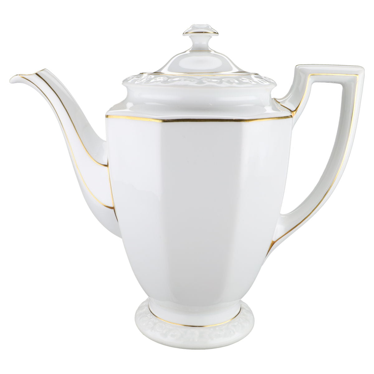 Kaffeekanne groß 1,8 l Rosenthal Maria Goldlinie alt