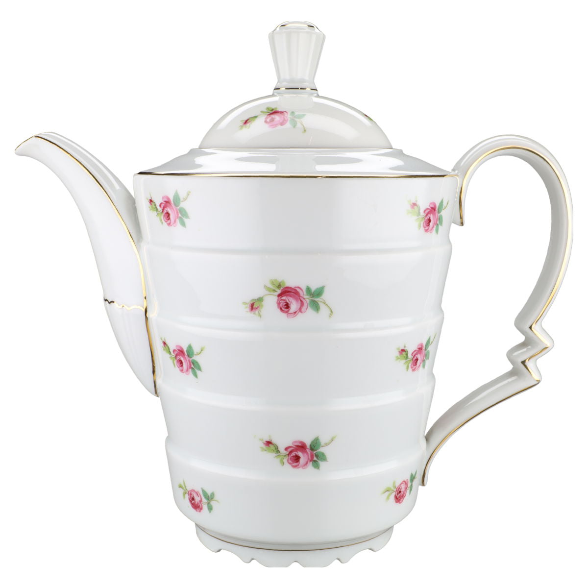 Kaffeekanne groß Rosenthal Madeleine Rote Rose