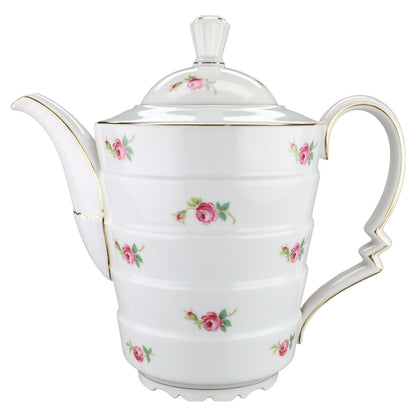 Kaffeekanne groß Rosenthal Madeleine Rote Rose