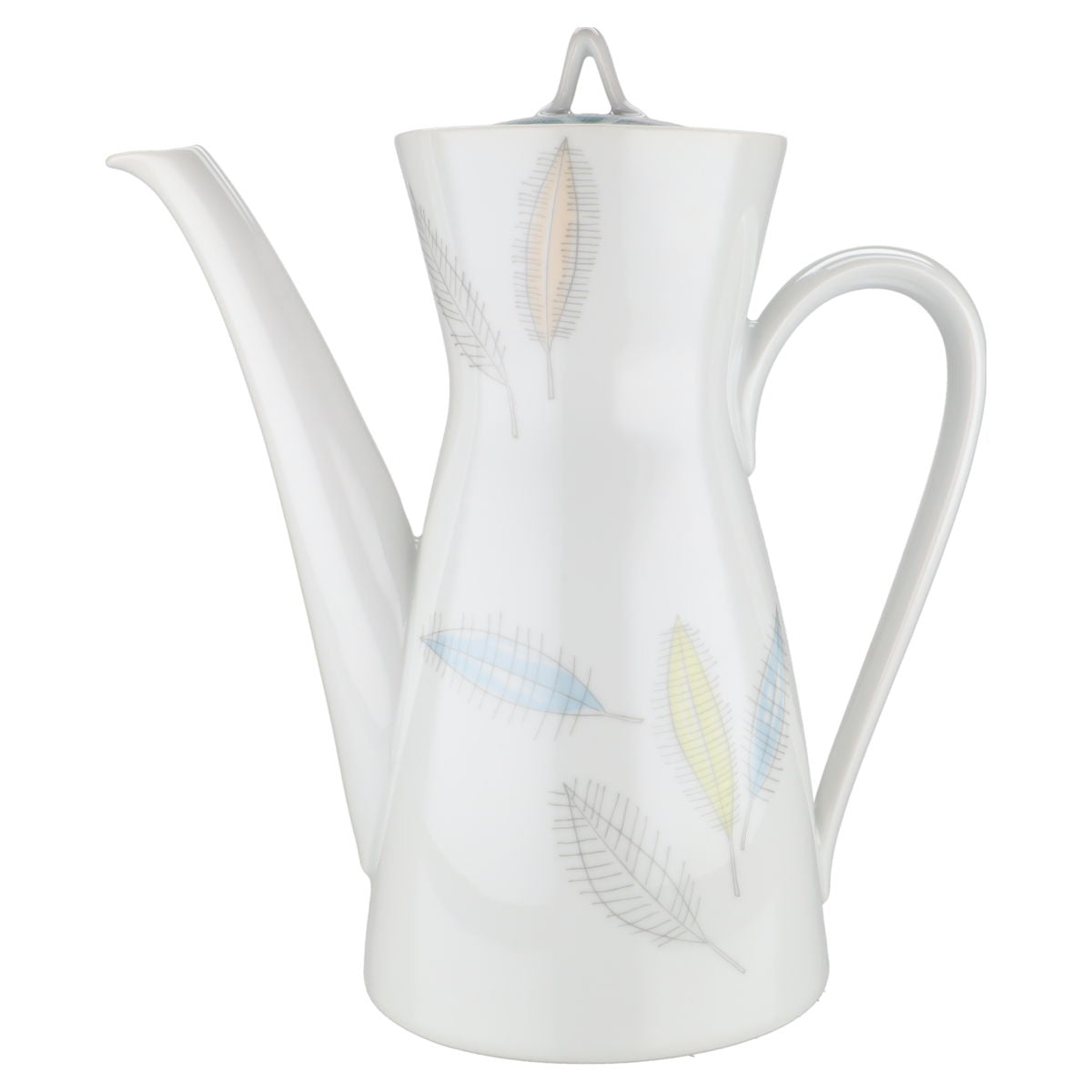 Kaffeekanne klein  Rosenthal Form 2000 Bunte Blätter