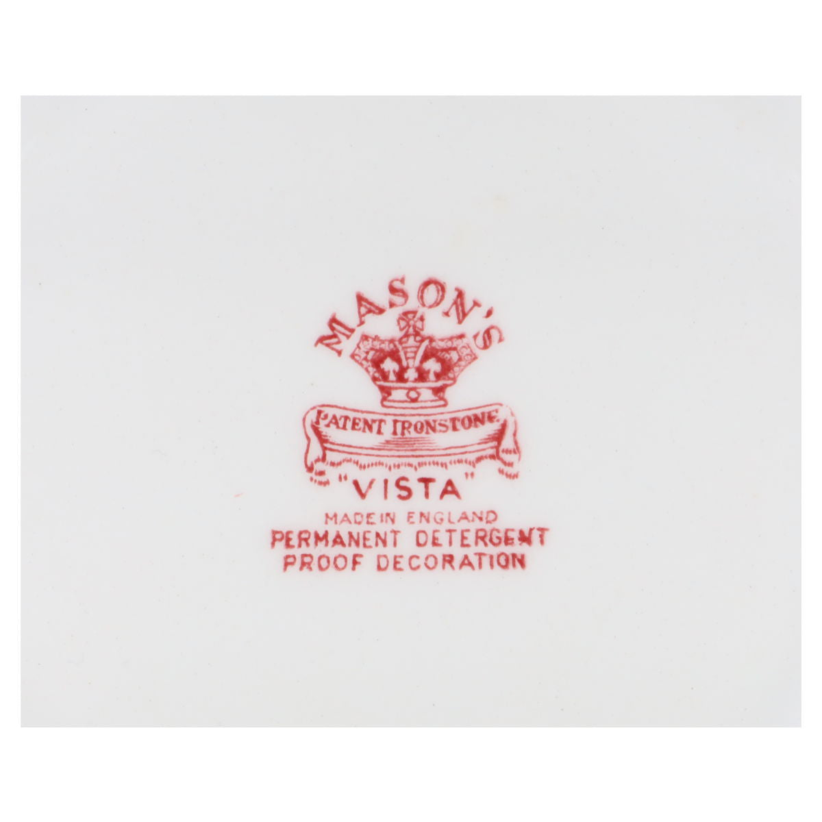 Kaffeekanne klein 0,9 L Masons Vista rot