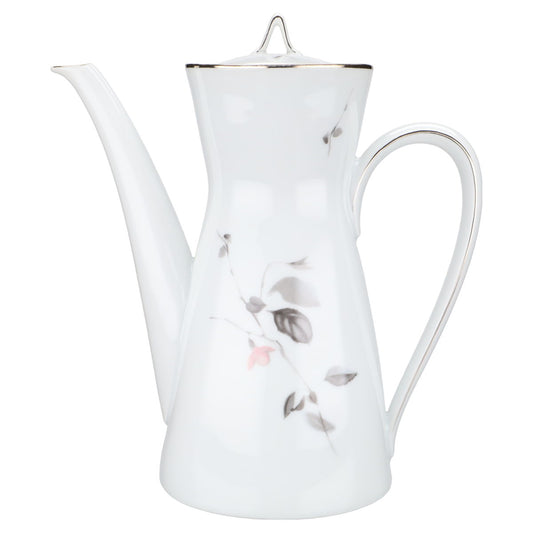 Kaffeekanne Rosenthal Form 2000 Jap. Blütenzweig m.Platinrand