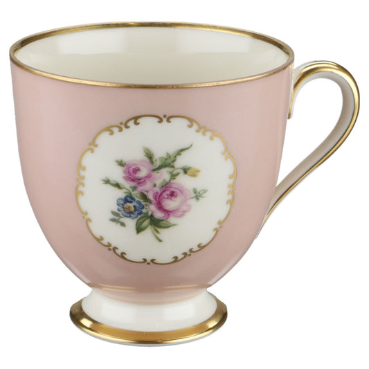 Kaffeetasse - rosa Fürstenberg Fürstin 654 Medaillon 01578