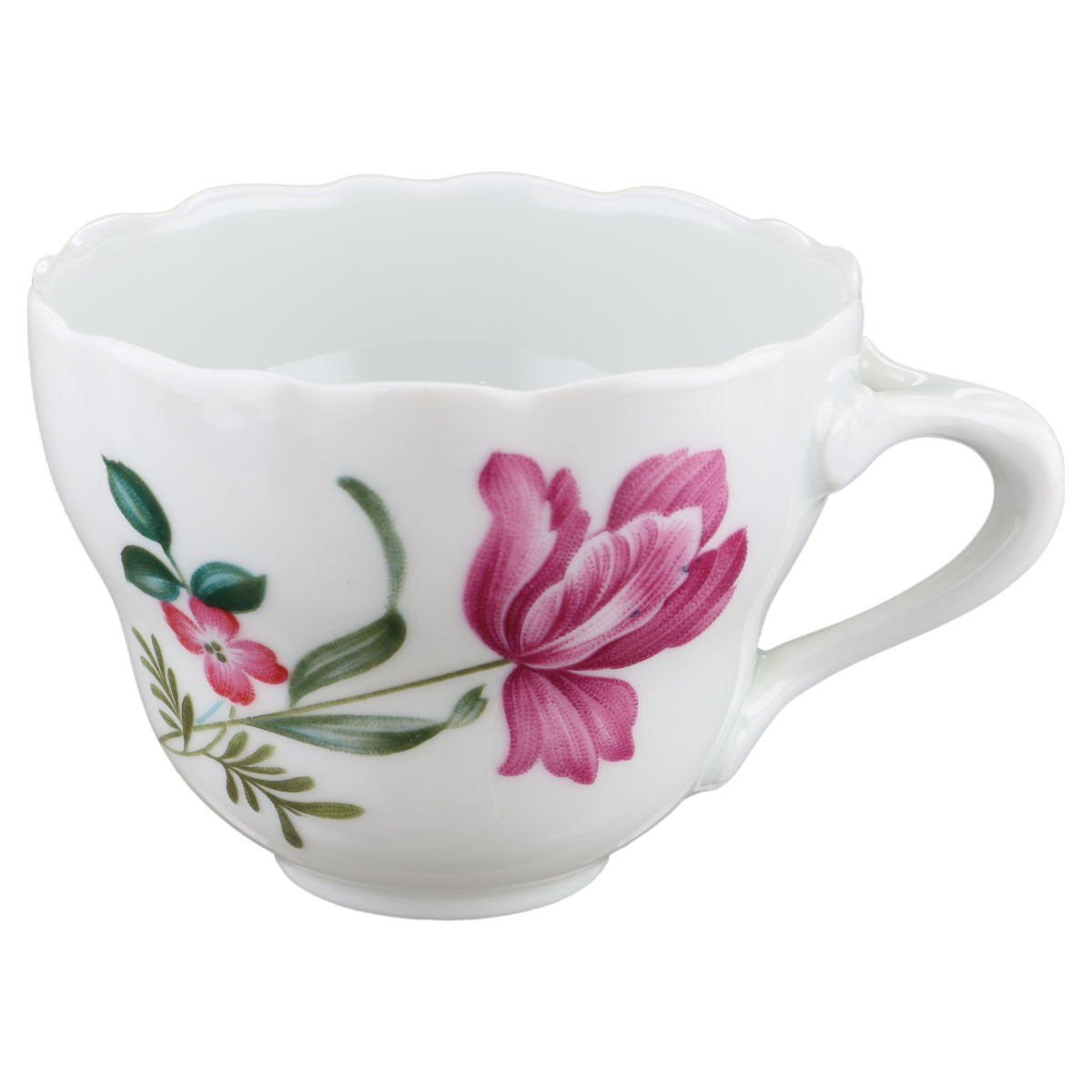 Kaffeetasse  Hutschenreuther Maria Theresia Rosa Blüte