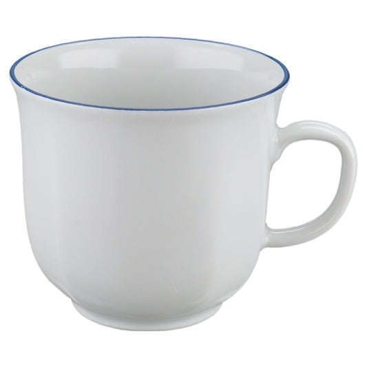 Kaffeetasse  Marienbad Ingres Weiss blauer Rand