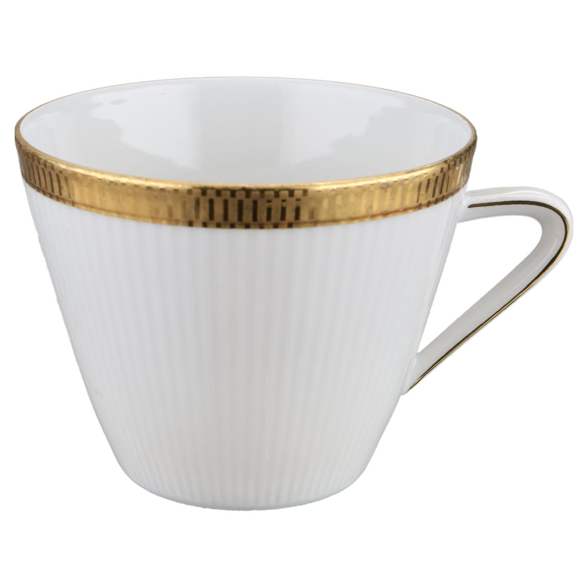 Kaffeetasse  Seltmann Weiden Monika Goldstruktur 31648