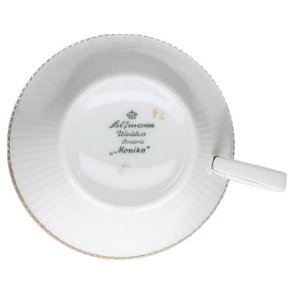 Kaffeetasse  Seltmann Weiden Monika Goldstruktur 31648