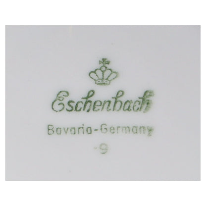 Kaffeetasse Eschenbach Bayreuth Grüne Ranke III mit roter Blüte