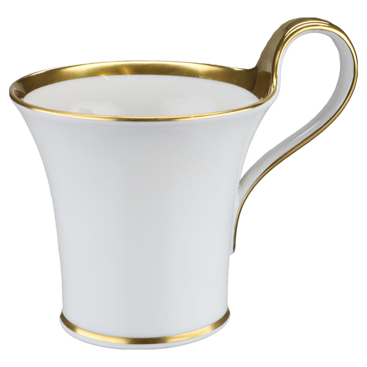 Kaffeetasse Fürstenberg Empire Goldrand 2008 Breite 7 mm