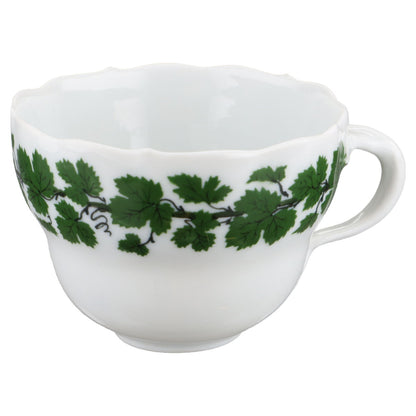 Kaffeetasse klein  Meissen Neuer Ausschnitt I.Wahl Weinlaub