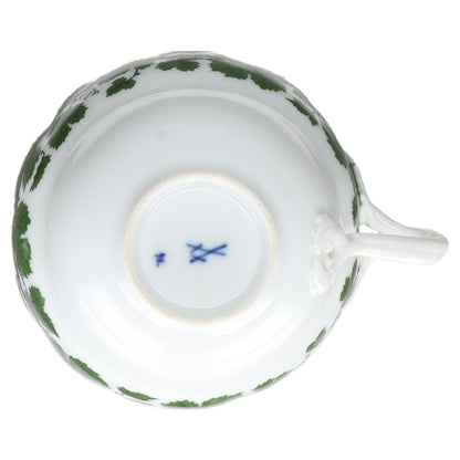 Kaffeetasse klein  Meissen Neuer Ausschnitt I.Wahl Weinlaub