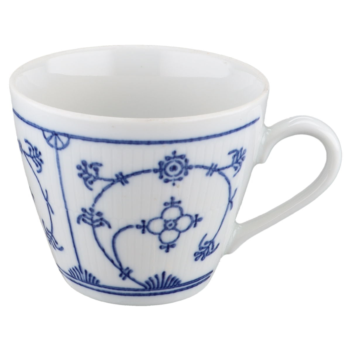 Kaffeetasse klein Jaeger & Co. Indisch blau Strohblume