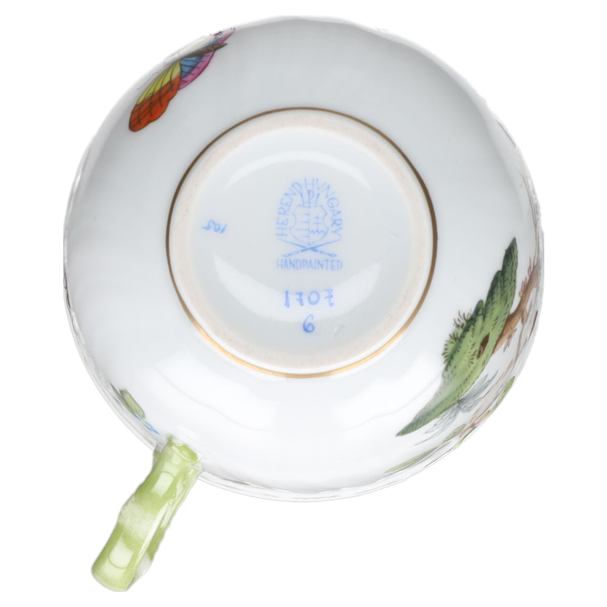 Kaffeetasse klein Modell 1707  Motiv A Herend Ungarn Rothschild