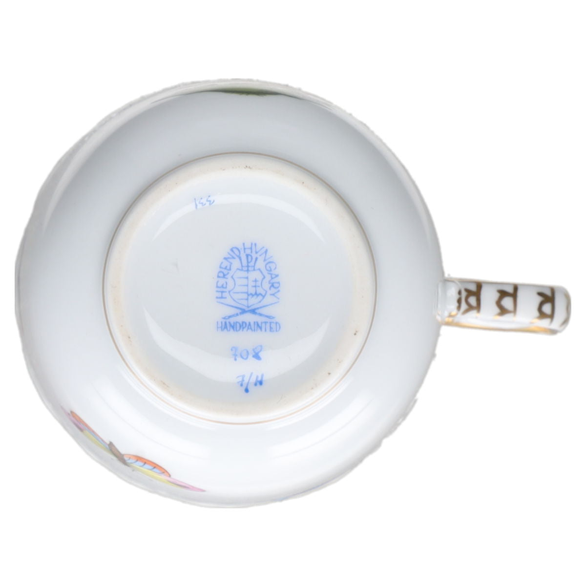 Kaffeetasse klein Modell 708 Motiv A Herend Ungarn Rothschild