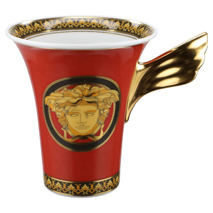 Kaffeetasse mit Untere in OVP Rosenthal Versace Ikarus Medusa