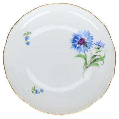 Kaffeetasse mit Untere Kornblume Blau Meissen Neuer Ausschnitt II.Wahl Bunte Blume