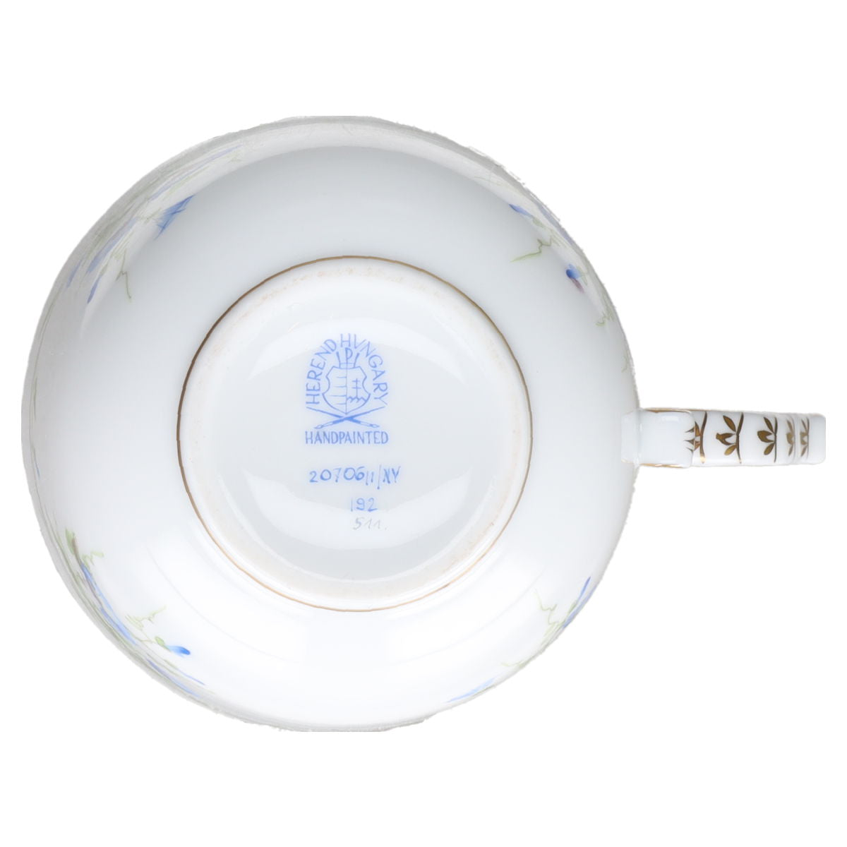 Kaffeetasse Modell 20706 / 1 / XY Herend Ungarn Nyon Morning Glory NY