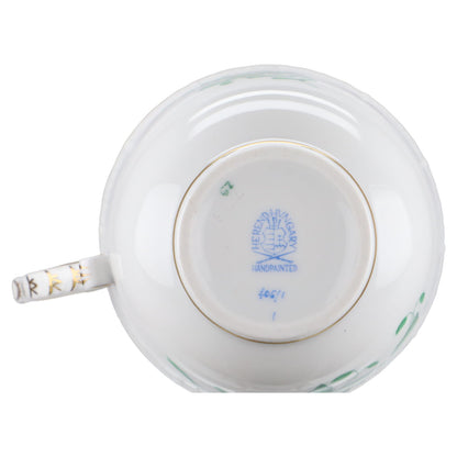Kaffeetasse Modell 706 / 1 / AV II.Wahl Herend Ungarn Apponyi grün