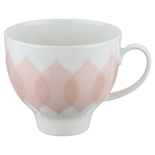 Kaffeetasse offener Fuß Rosenthal Lotus Gravad Rosé Rosa