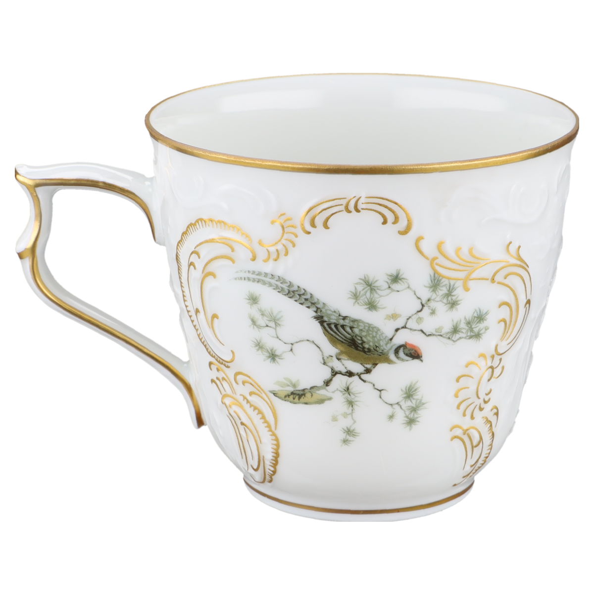 Kaffeetasse Rosenthal Sanssouci weiß Voliere