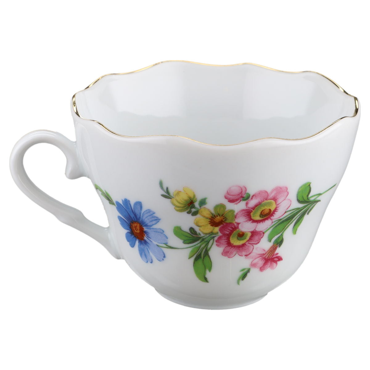 Kaffeetasse Triptis Porzellan Bunte Blume