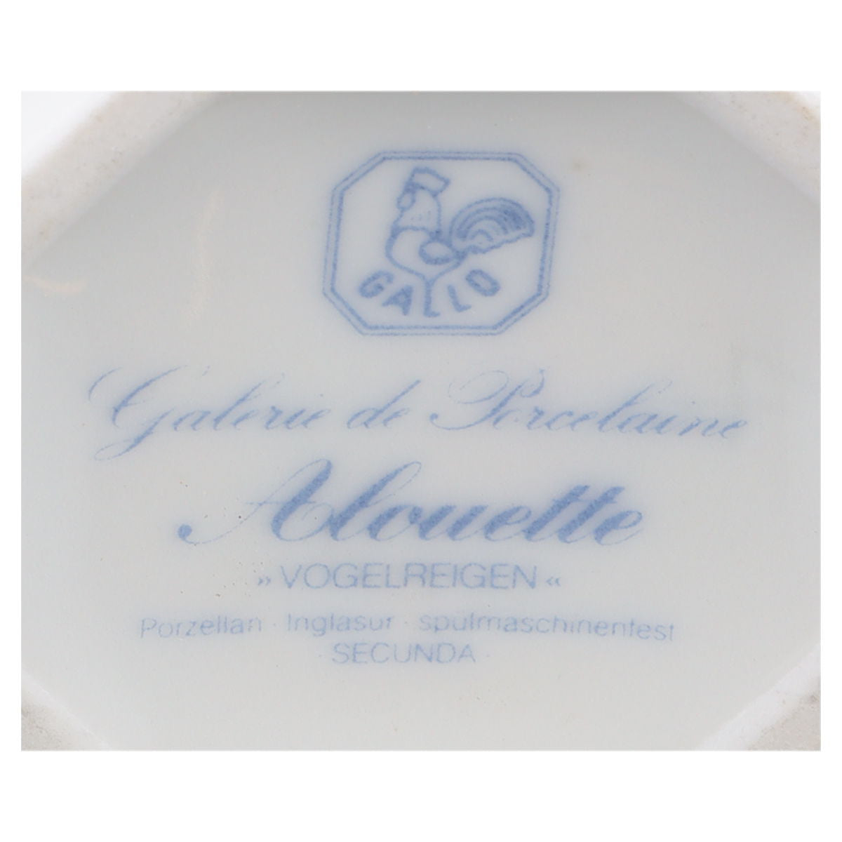Kaffeetasse Villeroy & Boch Gallo Alouette Vogelreigen