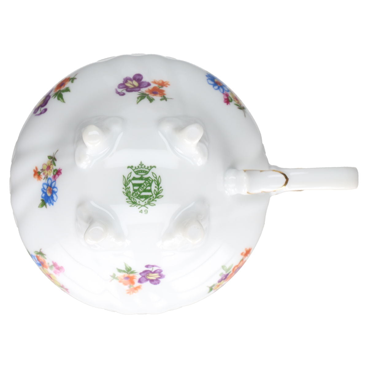 Kaffeetasse Weimar Porzellan Josefine Streublumen-Bouquet