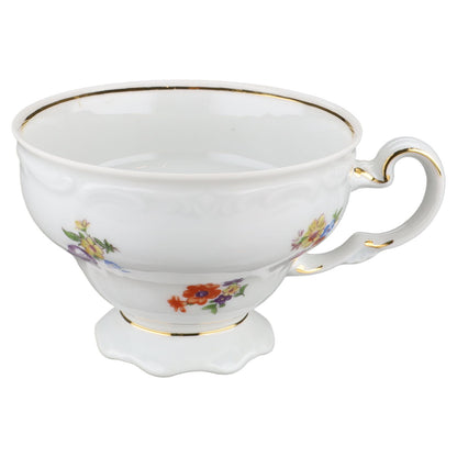 Kaffeetasse Weimar Porzellan Katharina Streublumen-Bouquet