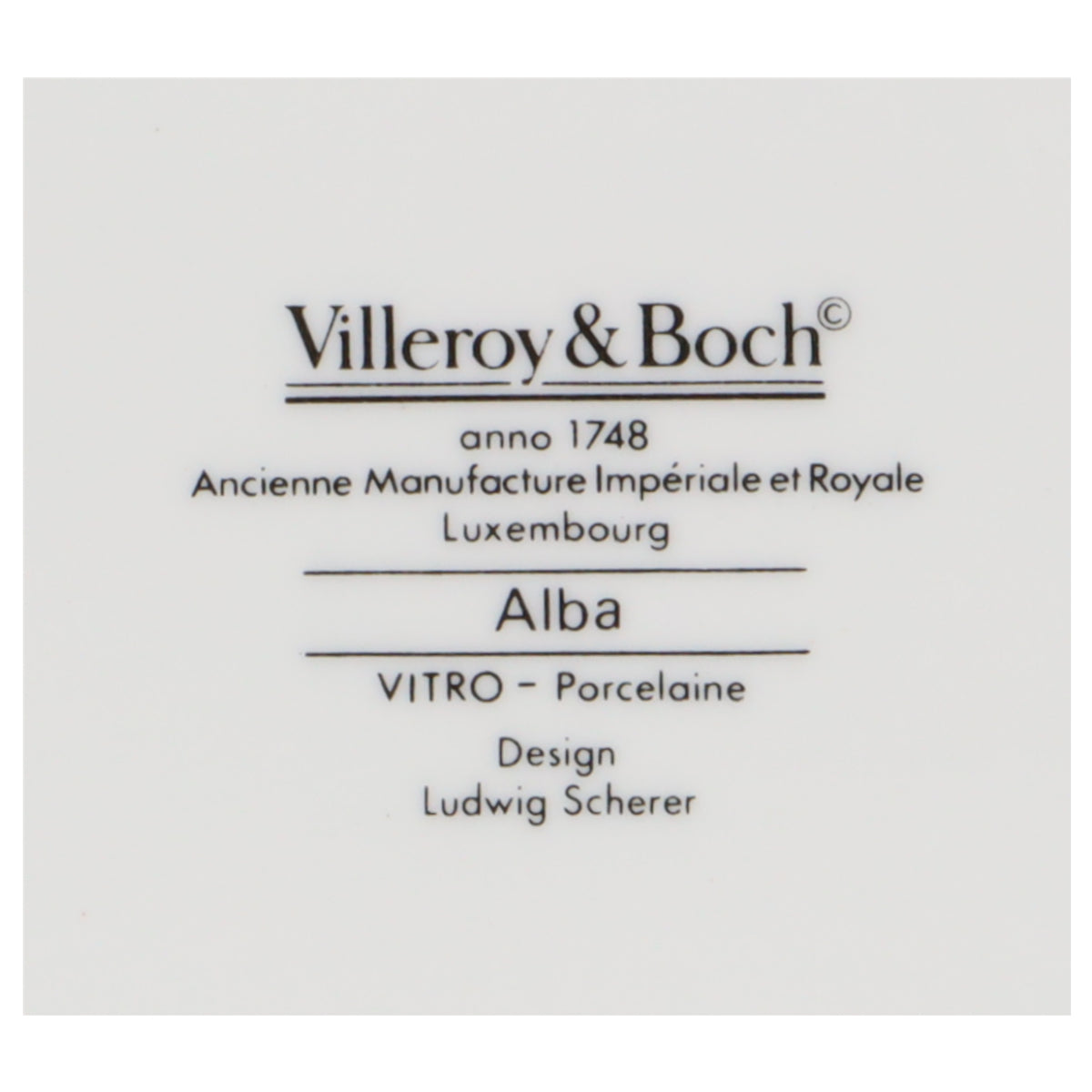 Königskuchenplatte  Villeroy & Boch Alba