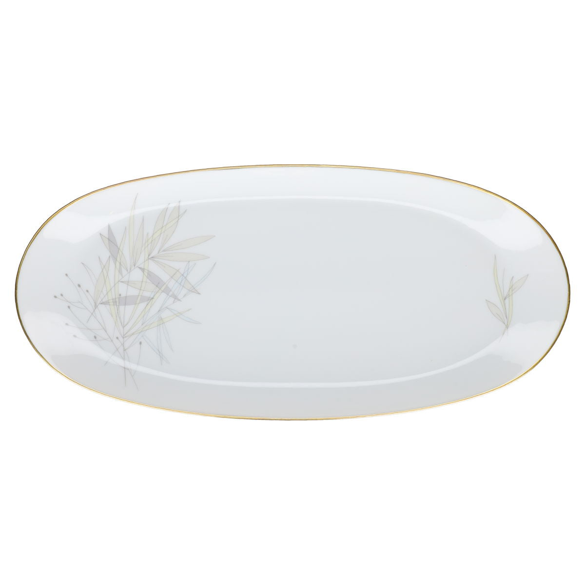Königskuchenplatte oval Rosenthal Form 2000 Gräser