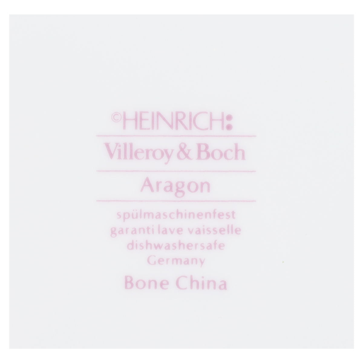 Königskuchenplatte Villeroy & Boch Heinrich Aragon I. Wahl