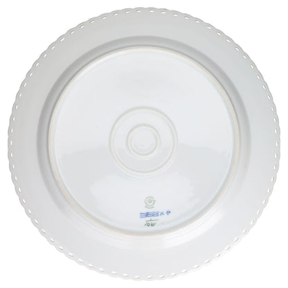 Kuchenplatte Modell 1041 Royal Copenhagen Musselmalet Vollspitze I. Wahl